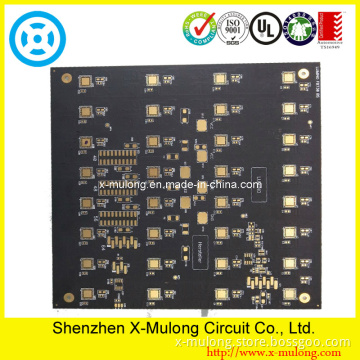 6L Enig Printed Circuit Board/Multilayer PCB/Impedance Control/Matte Black Sm PCB